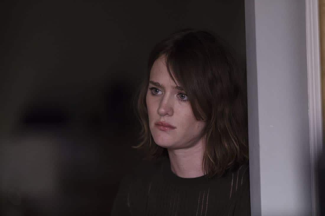 Mackenzie Davis as Cameron Howe - Halt and Catch Fire _ Season 4, Episode 9 - Photo Credit: Bob Mahoney/AMC Mackenzie Davis as Cameron Howe - Halt and Catch Fire _ Season 4, Episode 9 - Photo Credit: Bob Mahoney/AMC
