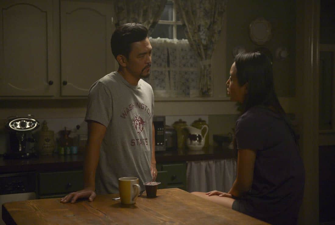 THE EXORCIST: L-R: John Cho and Li Jun Li in the "One For Sorrow" episode of THE EXORCIST airing Friday, Oct. 20 (9:01-10:00 PM ET/PT) on FOX. ©2017 Fox Broadcasting Co. Cr: Sergei Bachlakov/FOX THE EXORCIST: L-R: John Cho and Li Jun Li in the "One For Sorrow" episode of THE EXORCIST airing Friday, Oct. 20 (9:01-10:00 PM ET/PT) on FOX. ©2017 Fox Broadcasting Co. Cr: Sergei Bachlakov/FOX