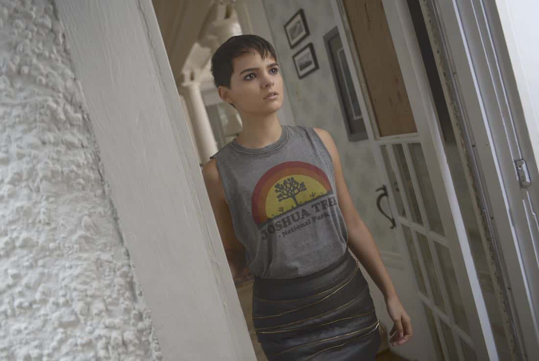 THE EXORCIST: Brianna Hildebrand in the "One For Sorrow" episode of THE EXORCIST airing Friday, Oct. 20 (9:01-10:00 PM ET/PT) on FOX. ©2017 Fox Broadcasting Co. Cr: Sergei Bachlakov/FOX
