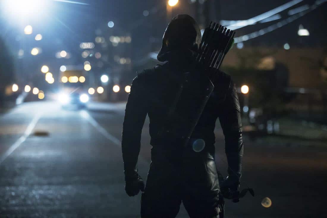 Arrow -- "Next of Kin" -- Image AR603b_0160b -- Pictured: David Ramsey as Green Arrow -- Photo: Jack Rowand/The CW -- é 2017 The CW Network, LLC. All Rights Reserved.
