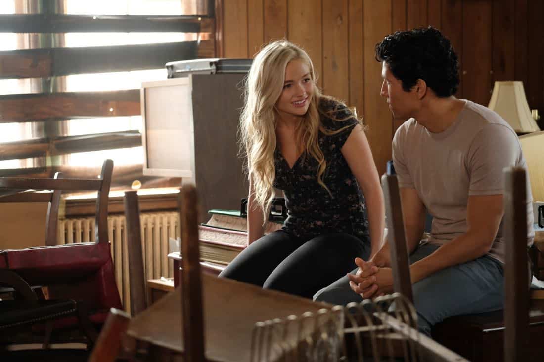 THE GIFTED: L-R: Natalie Alyn Lind and guest star Danny Ramirez in the "got your siX" episode of THE GIFTED airing Monday, Nov. 6 (9:00-10:00 PM ET/PT) on FOX. ©2017 Fox Broadcasting Co. Cr: Eliza Morse/FOX