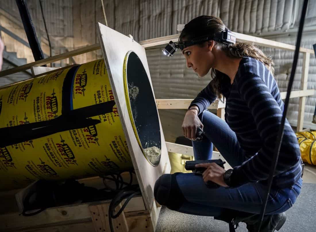 “The Silo” – Pictured: Daniela Ruah (Special Agent Kensi Blye). After an Air Force captain Kensi dated a decade ago breaches a missile launch facility, she is transported to the location to help thwart the use of nuclear weapons, on NCIS: LOS ANGELES, Sunday, Nov. 12 (9:00-10:00 PM, ET/PT) on the CBS Television Network. Photo: Erik Voake/CBS ©2017 CBS Broadcasting, Inc. All Rights Reserved. “The Silo” – Pictured: Daniela Ruah (Special Agent Kensi Blye). After an Air Force captain Kensi dated a decade ago breaches a missile launch facility, she is transported to the location to help thwart the use of nuclear weapons, on NCIS: LOS ANGELES, Sunday, Nov. 12 (9:00-10:00 PM, ET/PT) on the CBS Television Network. Photo: Erik Voake/CBS ©2017 CBS Broadcasting, Inc. All Rights Reserved.