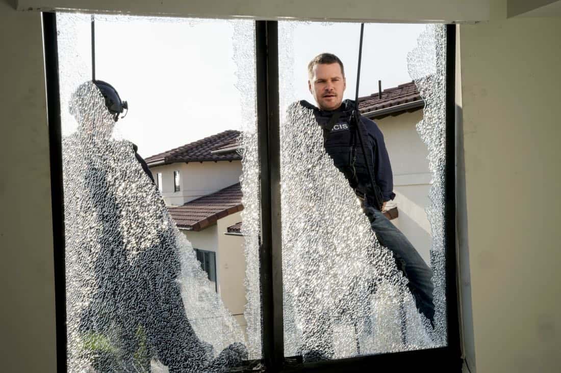 “The Silo” – Pictured: Chris O'Donnell (Special Agent G. Callen). After an Air Force captain Kensi dated a decade ago breaches a missile launch facility, she is transported to the location to help thwart the use of nuclear weapons, on NCIS: LOS ANGELES, Sunday, Nov. 12 (9:00-10:00 PM, ET/PT) on the CBS Television Network. Photo: Erik Voake/CBS ©2017 CBS Broadcasting, Inc. All Rights Reserved.