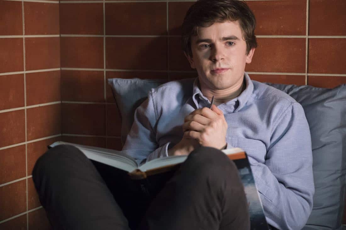 THE GOOD DOCTOR - “Sacrifice” - Members of the hospital’s surgical team are initially impressed with a charming young doctor, but his true character puts one of them in an awkward position at work. Meanwhile, Dr. Glassman feels Dr. Shaun Murphy needs a little more support with his personal life and suggests he meet with a therapist. However, Shaun is determined to show him that he can do it on his own, on “The Good Doctor,” MONDAY, DEC. 4 (10:00-11:00 p.m. EST), on The ABC Television Network. (ABC/Eike Schroter) FREDDIE HIGHMORE