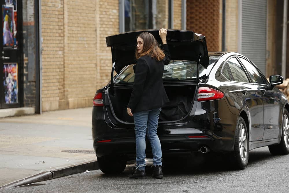 THE BLACKLIST -- "Abraham Stern (#100)" Episode 511 -- Pictured: Megan Boone as Elizabeth Keen -- (Photo by: Will Hart/NBC)