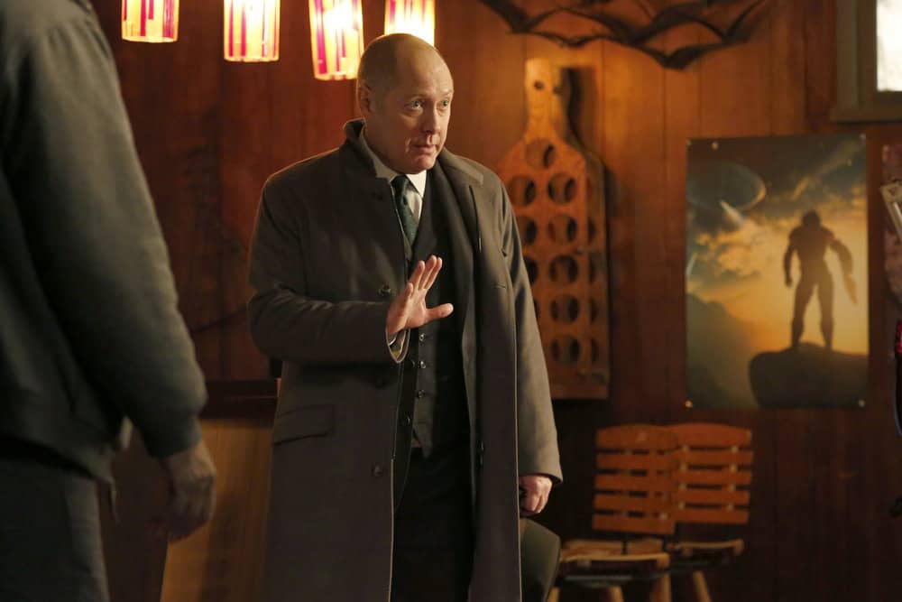 THE BLACKLIST -- "Tommy Wattles (#56)" Episode 512 -- Pictured: James Spader as Raymond "Red" Reddington -- (Photo by: Will Hart/NBC)