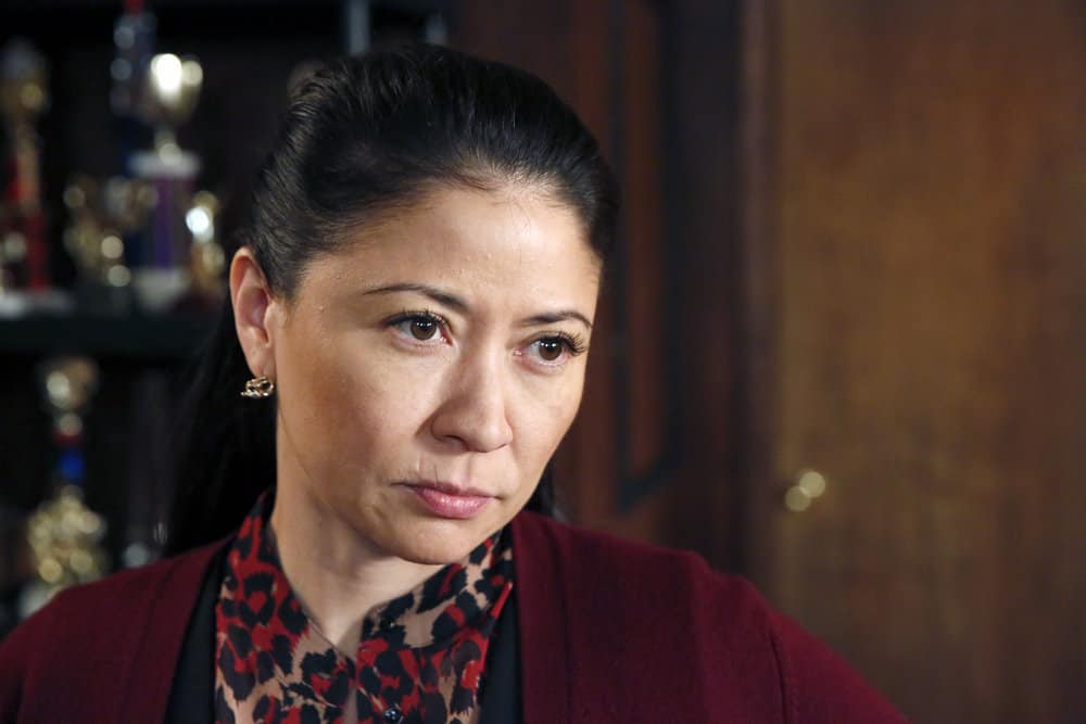 THE BLACKLIST -- "Tommy Wattles (#56)" Episode 512 -- Pictured: Anzu Lawson as Mariko Ito -- (Photo by: Will Hart/NBC)