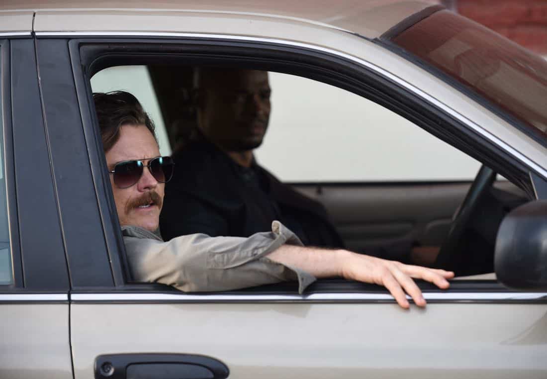LETHAL WEAPON: Pictured L-R: Clayne Crawford and Damon Wayans in the "Inconvenient Ruth" episode of LETHAL WEAPON airing Tuesday, Feb. 6 (8:00-9:00 PM ET/PT) on FOX. ©2018 Fox Broadcasting Co. CR: Ray Mickshaw/FOX