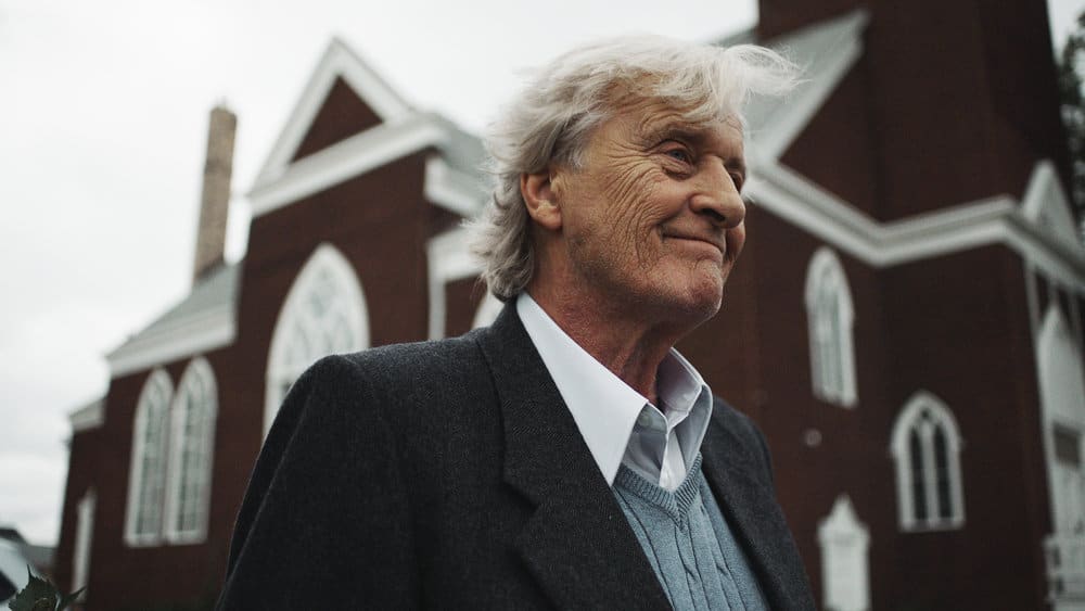 CHANNEL ZERO: BUTCHER'S BLOCK -- "Insidious Onset" Episode 301 -- Pictured: Rutger Hauer as Joseph Peach -- (Photo by: Syfy) CHANNEL ZERO: BUTCHER'S BLOCK -- "Insidious Onset" Episode 301 -- Pictured: Rutger Hauer as Joseph Peach -- (Photo by: Syfy)