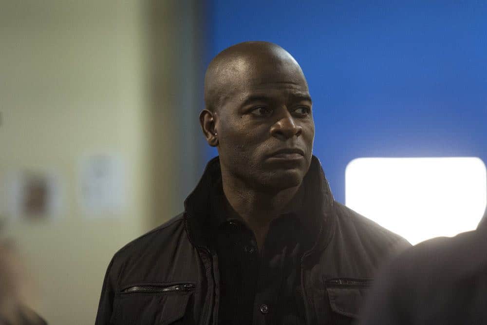 THE BLACKLIST -- "The Invisible Hand (#63)" Episode 513 -- Pictured: Hisham Tawfiq as Dembe Zuma -- (Photo by: Eric Leibowitz/NBC)