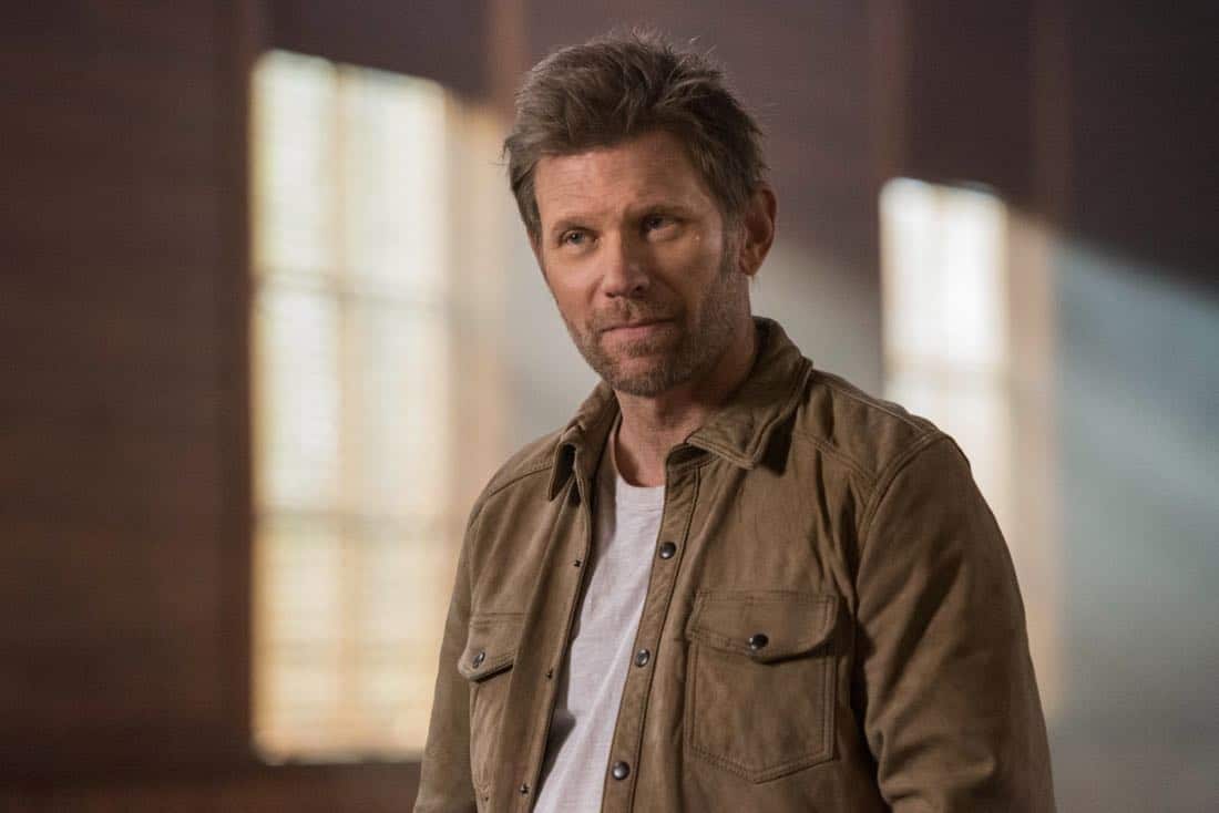 Supernatural -- "Devil's Bargain" -- Image Number: SN1313b_0111b.jpg -- Pictured: Mark Pellegrino as Lucifer -- Photo: Dean Buscher/The CW -- é 2018 The CW Network, LLC All Rights Reserved