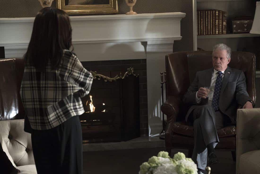 SCANDAL - "Army of One" - Mellie's plans to name Jake as her new chief of staff only propels Olivia to do whatever it takes to make sure that does not happen. Back at Papa Pope's house, Quinn becomes restless, wondering just how long Rowan intends to keep her and Robin hidden from the outside world. Meanwhile at QPA, Abby, Huck and Charlie decide that it's time to move forward with new clients when their first case leads to surprising intel, on "Scandal," airing THURSDAY, FEB. 8 (9:00-10:00 p.m. EST), on The ABC Television Network. (ABC/Eric McCandless) JEFF PERRY