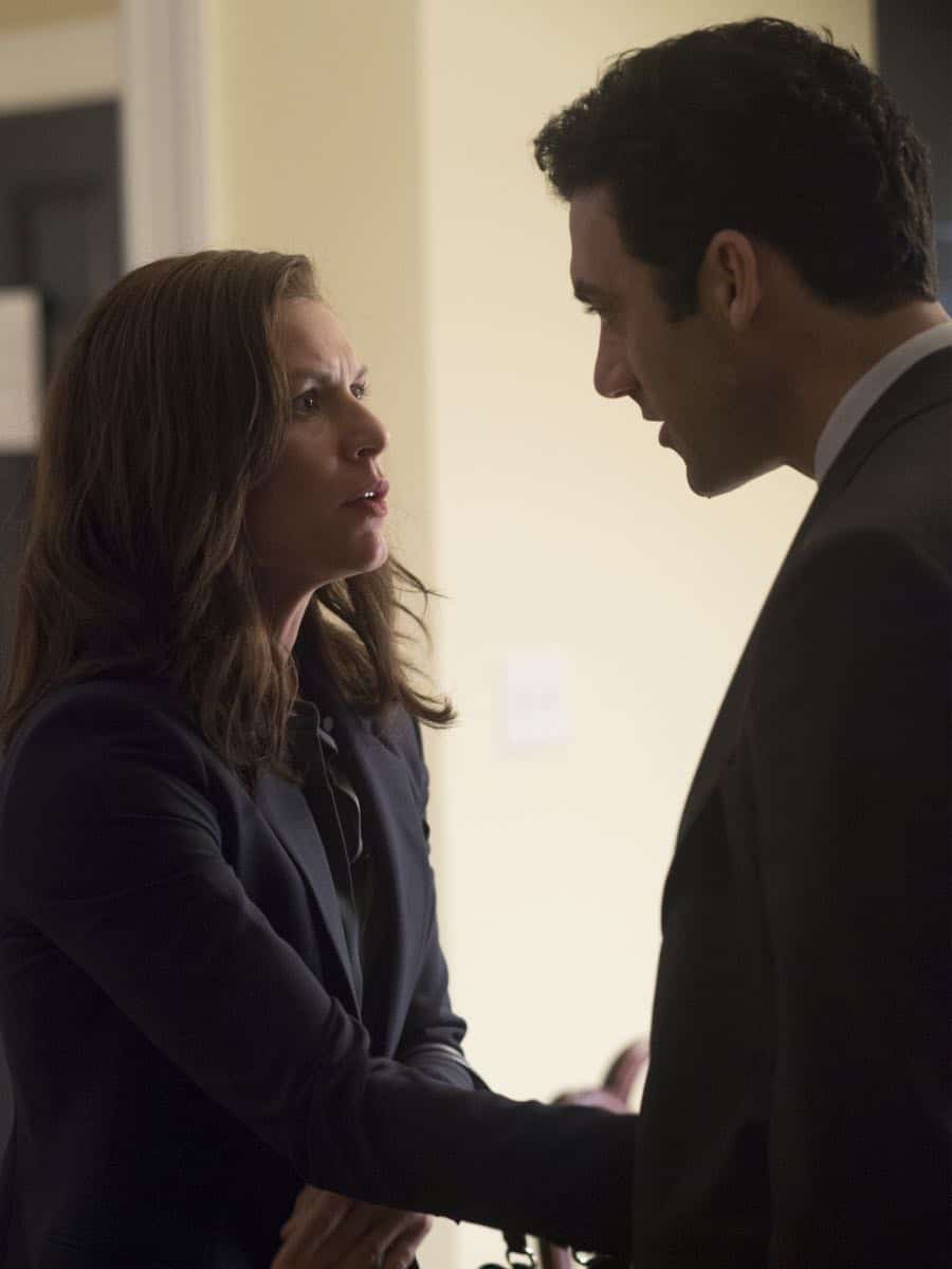 Claire Danes as Carrie Mathison and Morgan Spector as Dante in HOMELAND (Season 7, Episode 01, "Enemy of the State") - Photo: Jacob Coppage/SHOWTIME - Photo: HOMELAND_701_4375.R.jpg