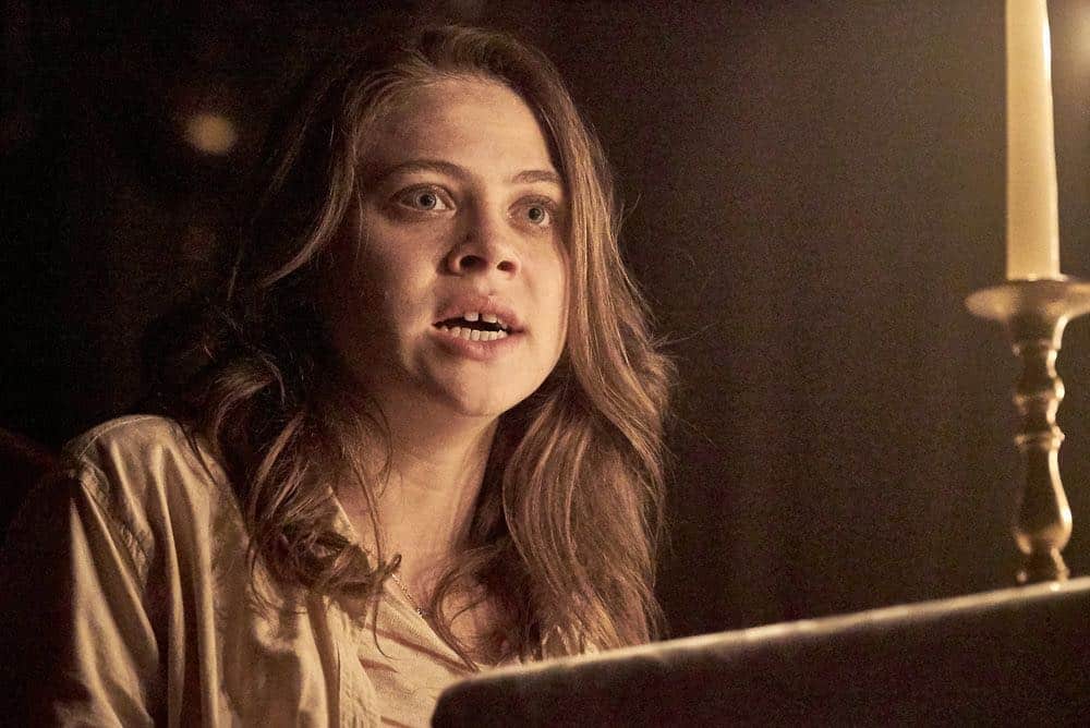 CHANNEL ZERO: BUTCHER'S BLOCK -- "Father Time" Episode 202 -- Pictured: Olivia Luccardi as Alice Woods -- (Photo by: Allen Fraser/Syfy)
