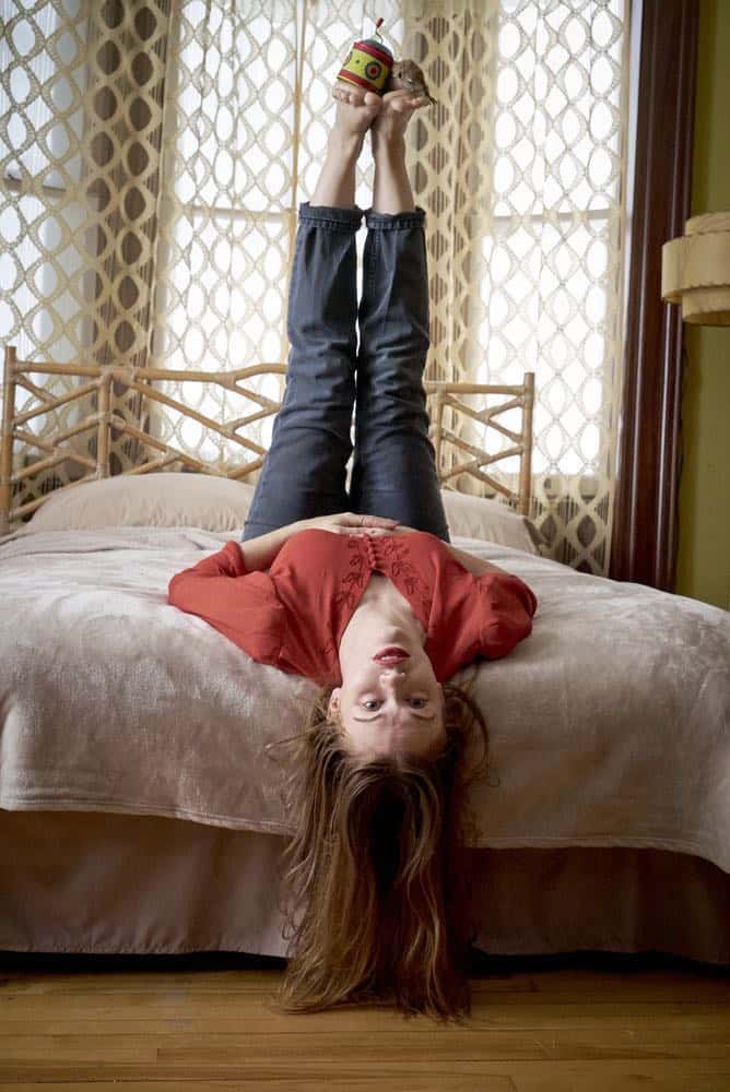 CHANNEL ZERO: BUTCHER'S BLOCK -- "Father Time" Episode 202 -- Pictured: Holland Roden as Zoe Woods -- (Photo by: Allen Fraser/Syfy)