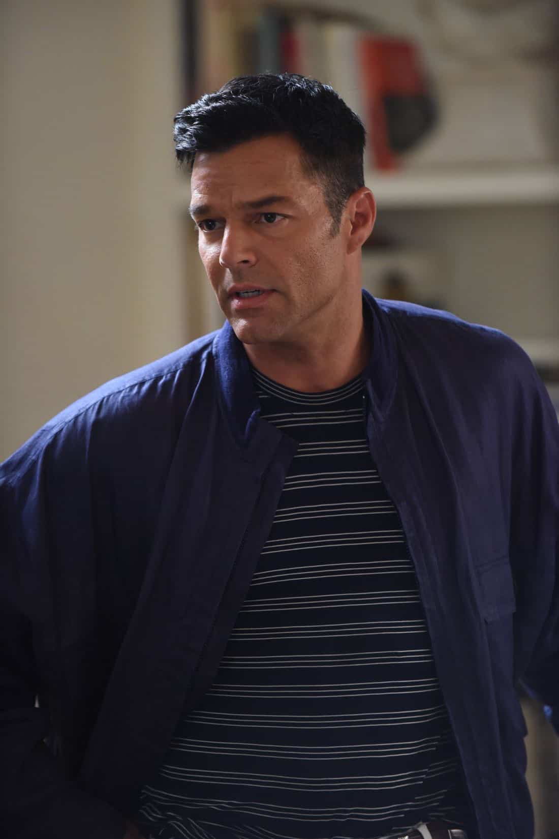 THE ASSASSINATION OF GIANNI VERSACE: AMERICAN CRIME STORY "Don't Ask Don't Tell" Episode 5 (Airs Wednesday, February 14, 10:00 p.m. e/p) -- Pictured: Ricky Martin as Antonio D'Amico. CR: Ray Mickshaw/FX