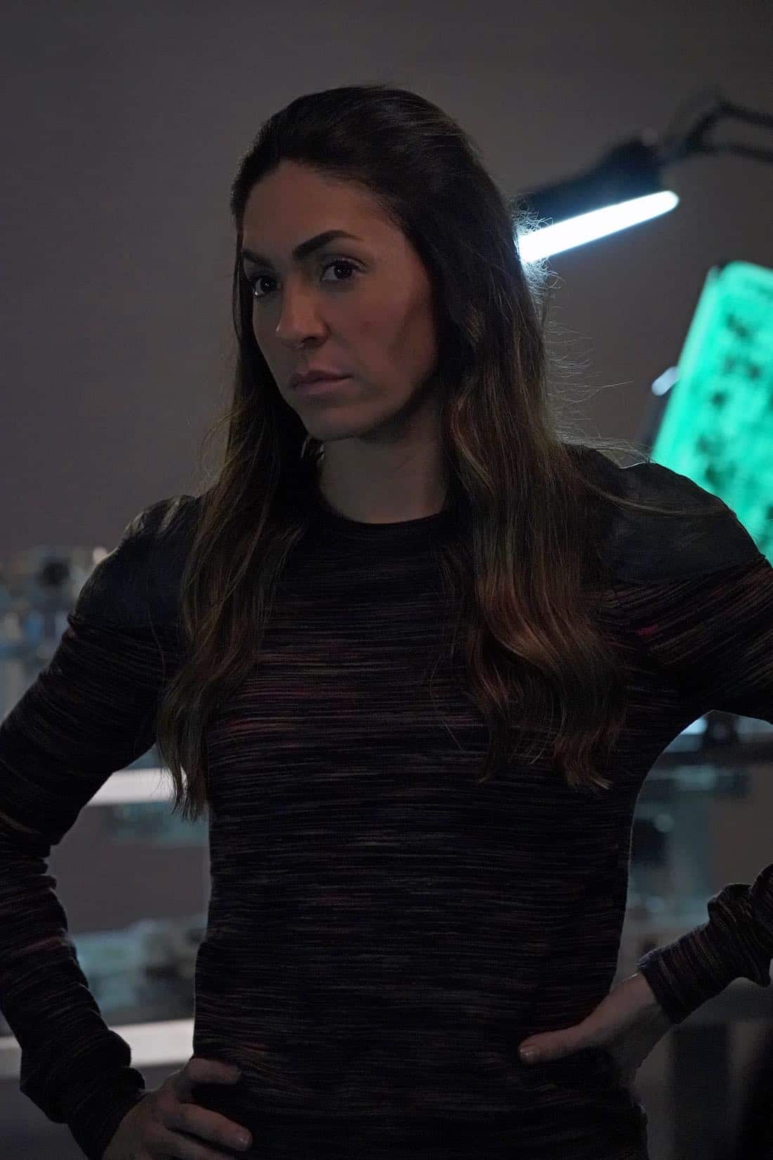 MARVEL'S AGENTS OF S.H.I.E.L.D. - "All the Comforts of Home" - Coulson and team set out to rewrite the course of humanity's fate, but they're unaware that their efforts will dramatically change one S.H.I.E.L.D agent's life, on "Marvel's Agents of S.H.I.E.L.D.," FRIDAY, MARCH 2 (9:01-10:01 p.m. EST), on The ABC Television Network. (ABC/Byron Cohen) NATALIA CORDOVA-BUCKLEY