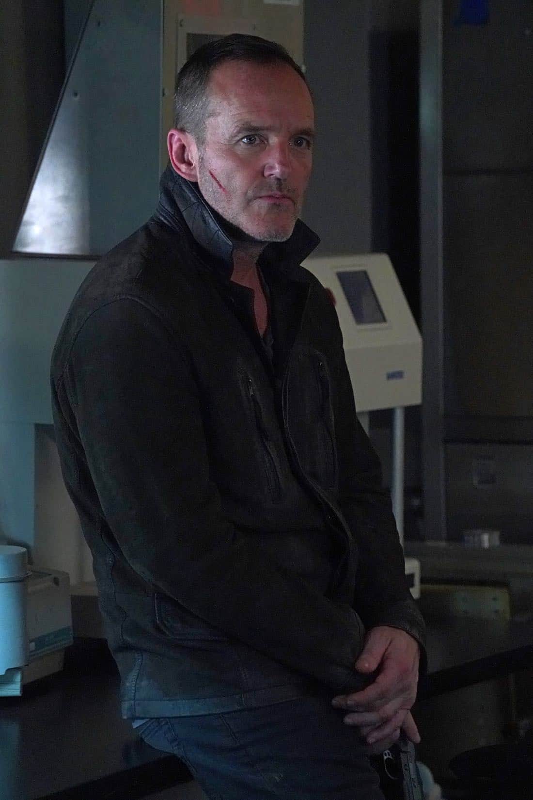 MARVEL'S AGENTS OF S.H.I.E.L.D. - "All the Comforts of Home" - Coulson and team set out to rewrite the course of humanity's fate, but they're unaware that their efforts will dramatically change one S.H.I.E.L.D agent's life, on "Marvel's Agents of S.H.I.E.L.D.," FRIDAY, MARCH 2 (9:01-10:01 p.m. EST), on The ABC Television Network. (ABC/Byron Cohen) CLARK GREGG