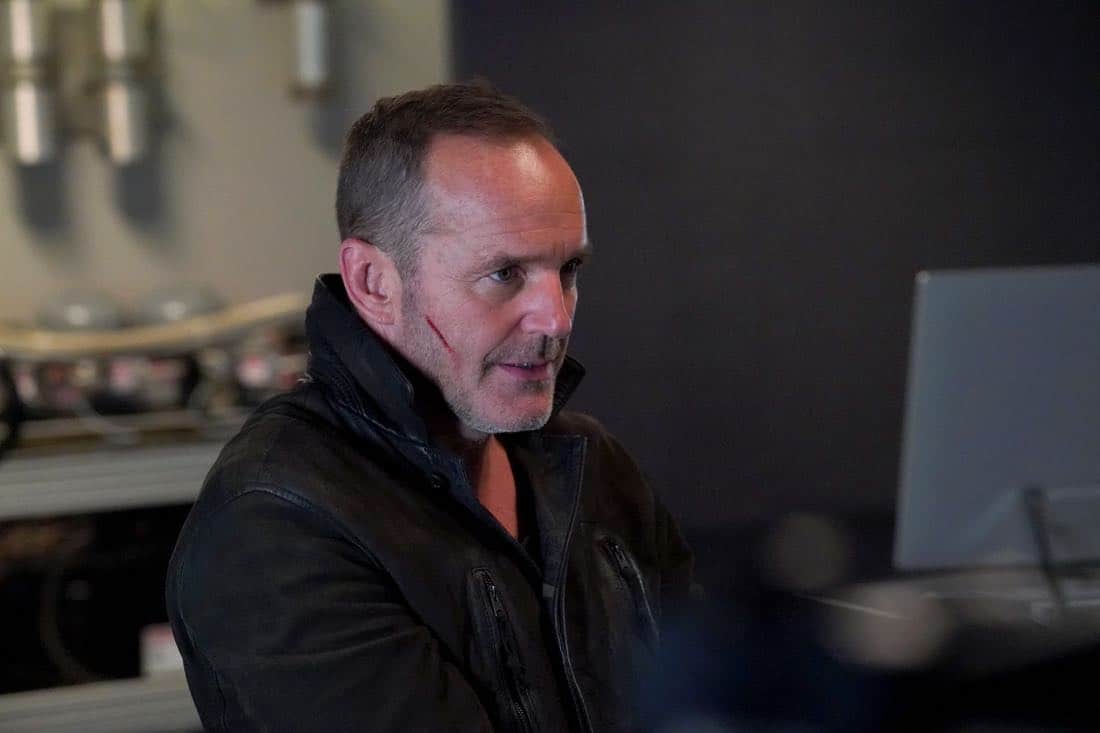 MARVEL'S AGENTS OF S.H.I.E.L.D. - "All the Comforts of Home" - Coulson and team set out to rewrite the course of humanity's fate, but they're unaware that their efforts will dramatically change one S.H.I.E.L.D agent's life, on "Marvel's Agents of S.H.I.E.L.D.," FRIDAY, MARCH 2 (9:01-10:01 p.m. EST), on The ABC Television Network. (ABC/Byron Cohen) CLARK GREGG