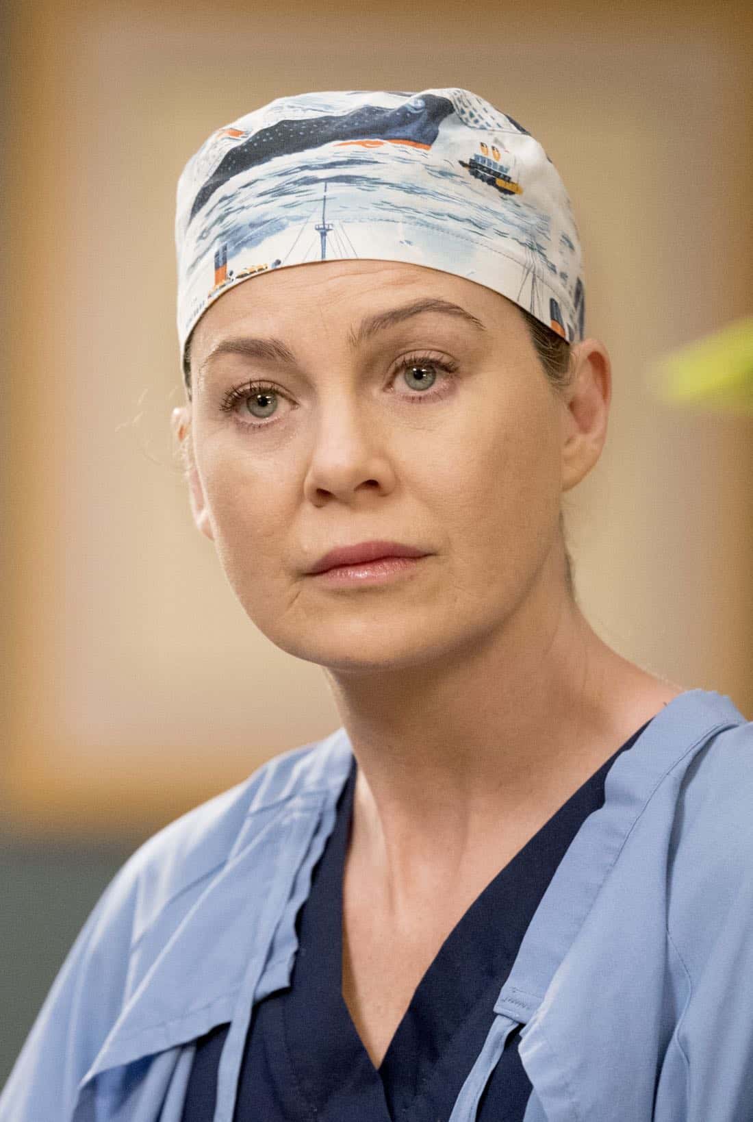 GREY'S ANATOMY - "You Really Got a Hold on Me" - Seattle firefighters Ben Warren and Andy Herrera head to Grey Sloan after rescuing two boys that are injured in a house fire. With one of the boys' lives literally in Andy's hands, her skills are put to the test. Meanwhile, the doctors are hard at work on their projects for the Grey Sloan Surgical Innovation Contest; and Amelia brings Tom Koracick in to consult on her and Alex's patient, on a special, TGIT Crossover Event episode of "Grey's Anatomy," THURSDAY, MARCH 1 (8:00-9:00 p.m. EST), on The ABC Television Network. (ABC/Mitch Haaseth) ELLEN POMPEO