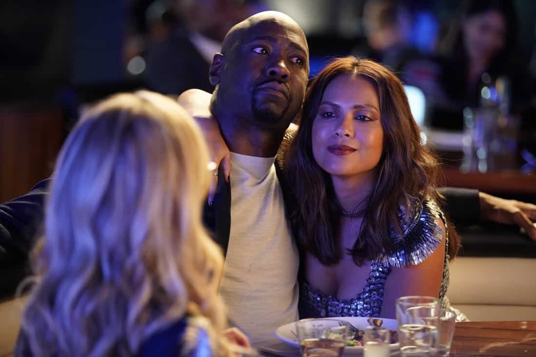 LUCIFER: L-R: D.B. Woodside and Lesley-Ann Brandt in the “High School Poppycock” episode of LUCIFER airing Monday, Feb. 26 (8:00-9:00 PM ET/PT) on FOX. CR: Erik Voake/FOX