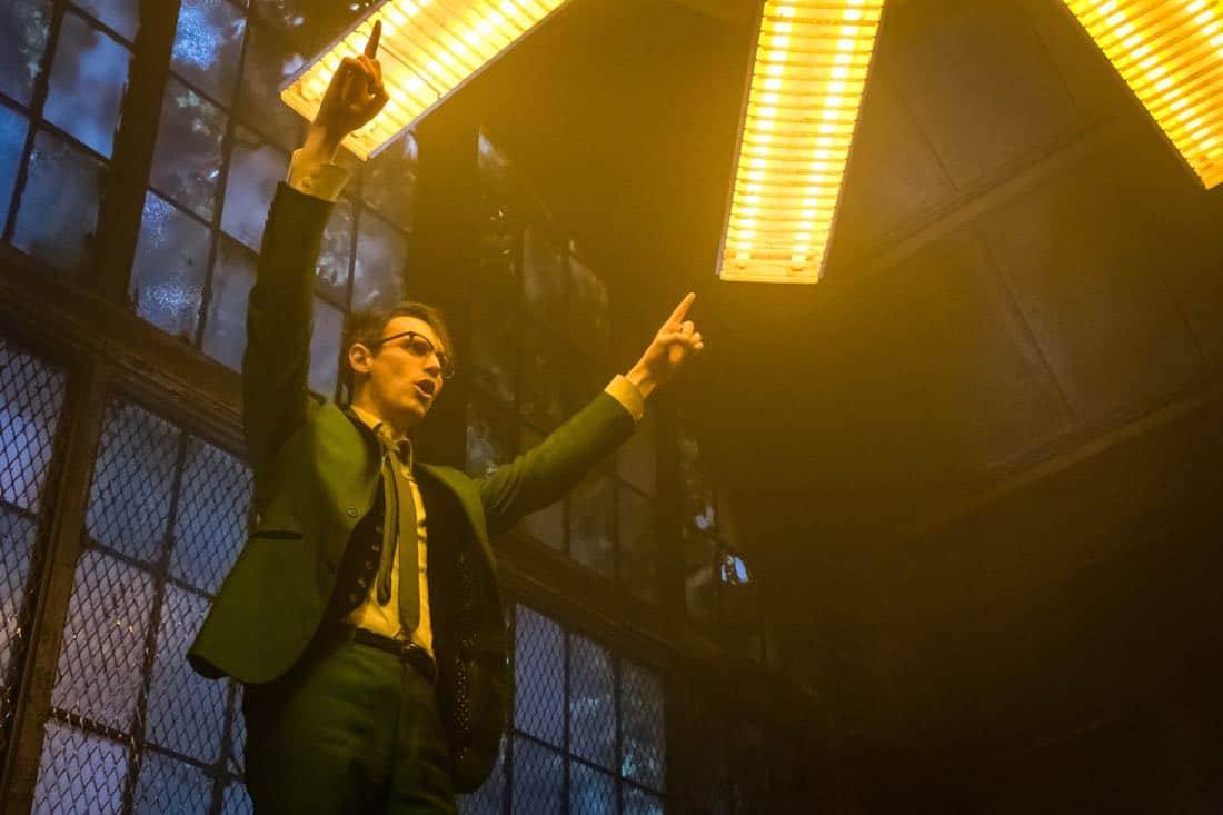 GOTHAM: Cory Michael Smith in the “Pieces Of A Broken Mirror” spring premiere episode of GOTHAM airing Thursday, Mar. 1 (8:00-9:00 PM ET/PT) on FOX. ©2018 Fox Broadcasting Co. Cr: Jeff Neumann/FOX GOTHAM: Cory Michael Smith in the “Pieces Of A Broken Mirror” spring premiere episode of GOTHAM airing Thursday, Mar. 1 (8:00-9:00 PM ET/PT) on FOX. ©2018 Fox Broadcasting Co. Cr: Jeff Neumann/FOX