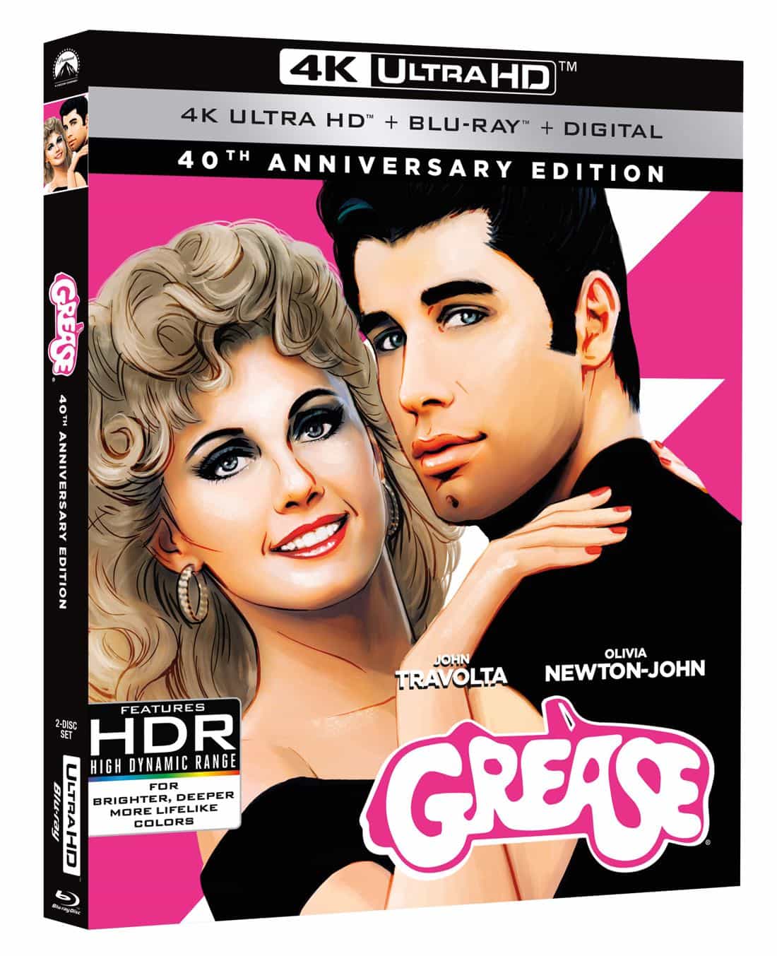 Grease 40th Anniversary Edition 4K Ultra HD + Blu-ray + Digital Grease 40th Anniversary Edition 4K Ultra HD + Blu-ray + Digital