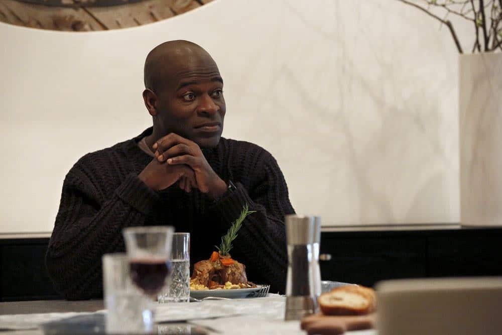 THE BLACKLIST -- "Mr. Raleigh Sinclair III (#51)" Episode 514 -- Pictured: Hisham Tawfiq as Dembe Zuma -- (Photo by: Will Hart/NBC)