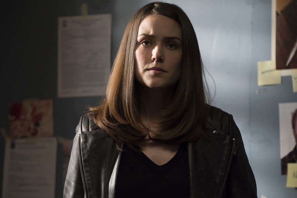 THE BLACKLIST -- "Mr. Raleigh Sinclair III (#51)" Episode 514 -- Pictured: Megan Boone as Elizabeth Keen -- (Photo by: Virginia Sherwood/NBC)