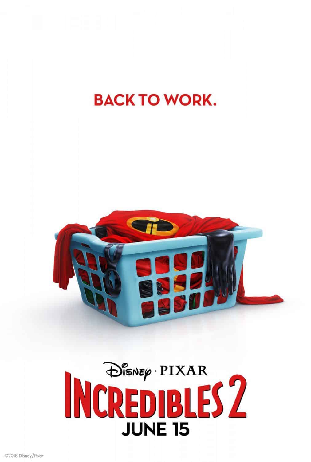 Incredibles 2 Back To Work Movie Poster Incredibles-2-Movie-Poster