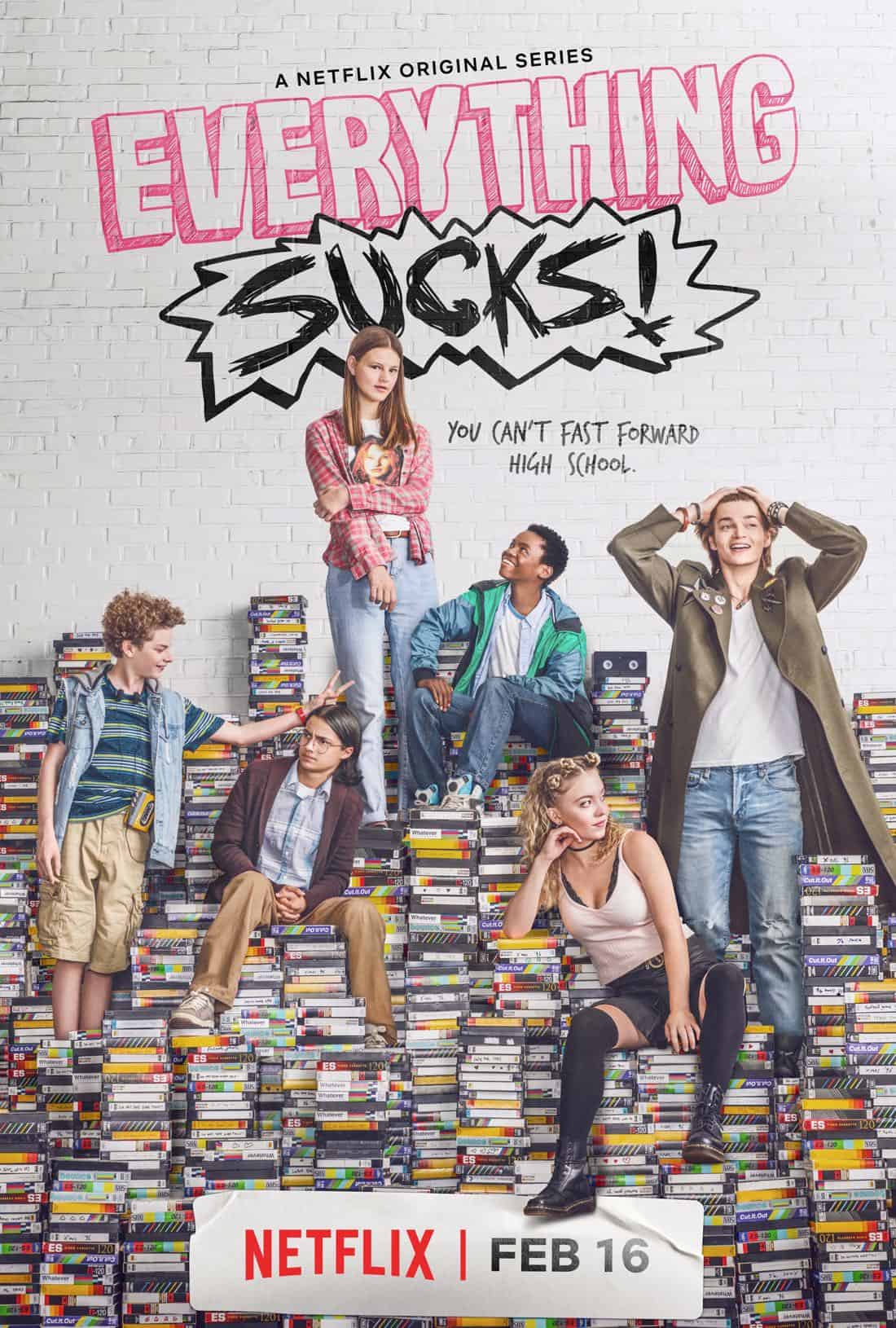 EVERYTHING SUCKS Season 1 Poster EVERYTHING SUCKS Season 1 Poster