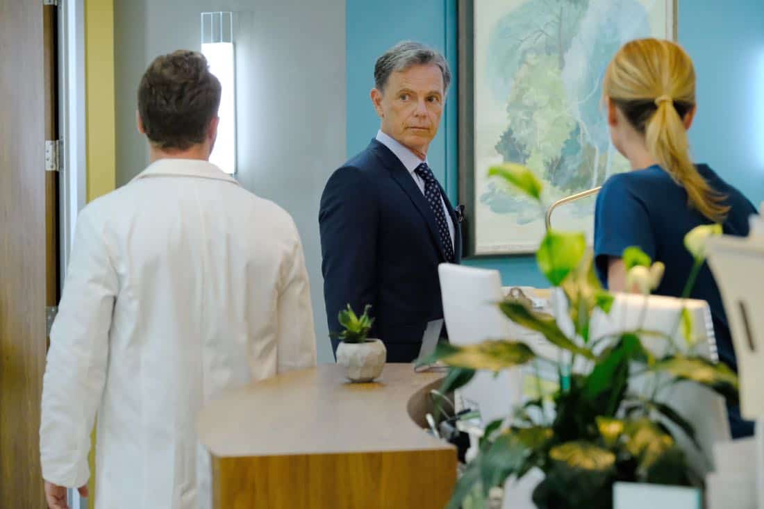 THE RESIDENT: Bruce Greenwood in the "None the Wiser" episode of THE RESIDENT airing Monday, Feb. 26 (9:00-10:00 PM ET/PT) on FOX. ©2018 Fox Broadcasting Co. Cr: Guy D'Alema/FOX