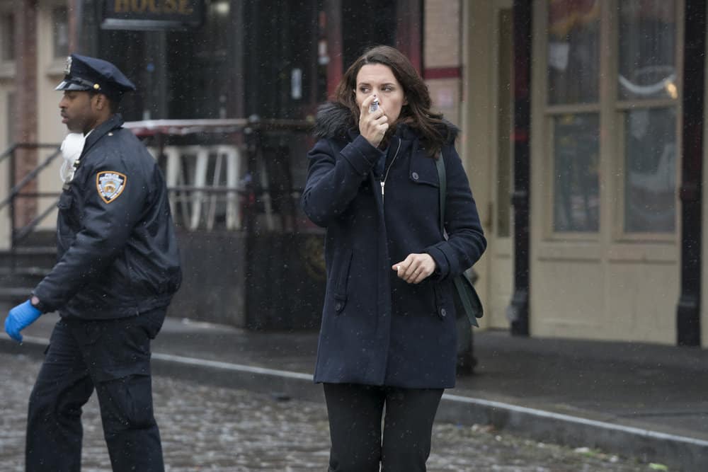 THE BLACKLIST -- "Pattie Sue Edwards (#68)" Episode 515 -- Pictured: Liza J. Bennett as Pattie Sue Edwards -- (Photo by: Virginia Sherwood/NBC)