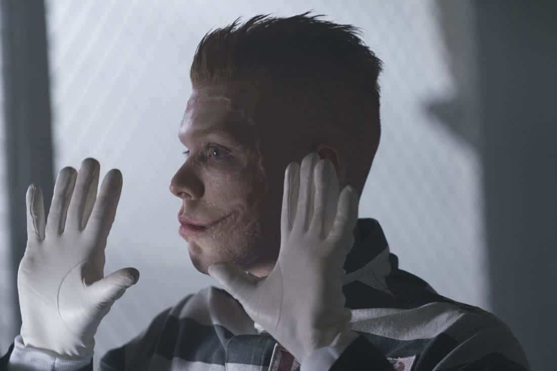 GOTHAM: Guest star Cameron Monaghan in the “A Dark Knight: A Beautiful Darkness” episode of GOTHAM airing Thursday, March 8 (8:00-9:00 PM ET/PT) on FOX. ©2018 Fox Broadcasting Co. Cr: Barbara Nitke/FOX