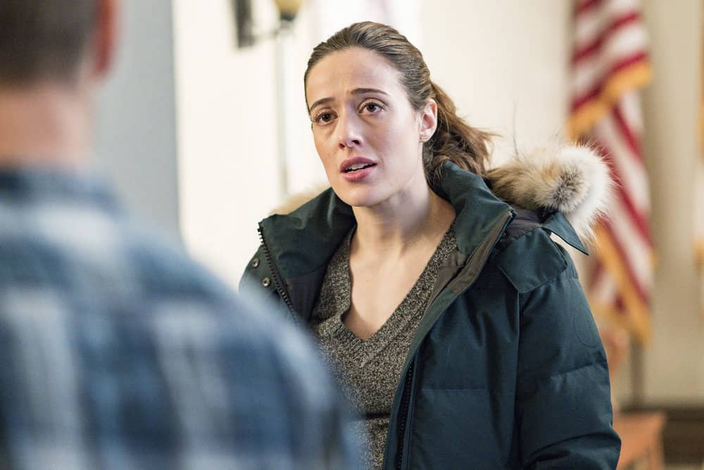 CHICAGO P.D. -- "Profiles" Episode 516 -- Pictured: Marina Squerciati as Kim Burgess -- (Photo by: Matt Dinerstein/NBC)