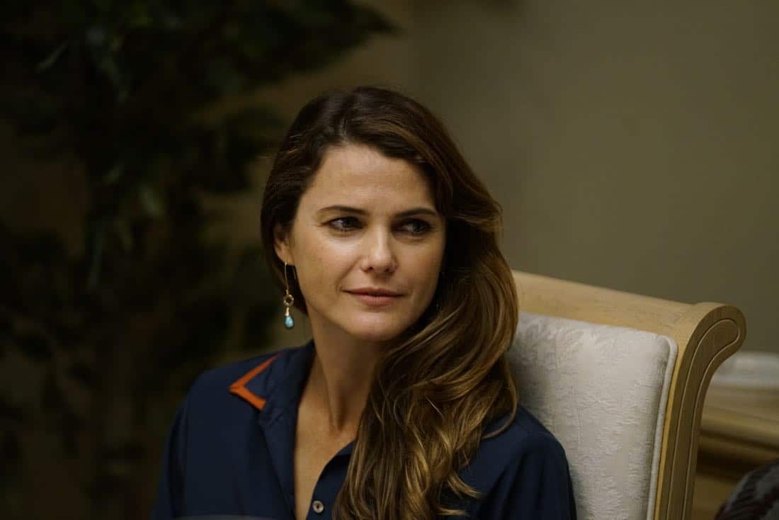 THE AMERICANS -- "Dead Hand" -- Season 6, Episode 1 (Airs Wednesday, March 28, 10:00 pm/ep) -- Pictured: Keri Russell as Elizabeth Jennings. CR: Patrick Harbron/FX
