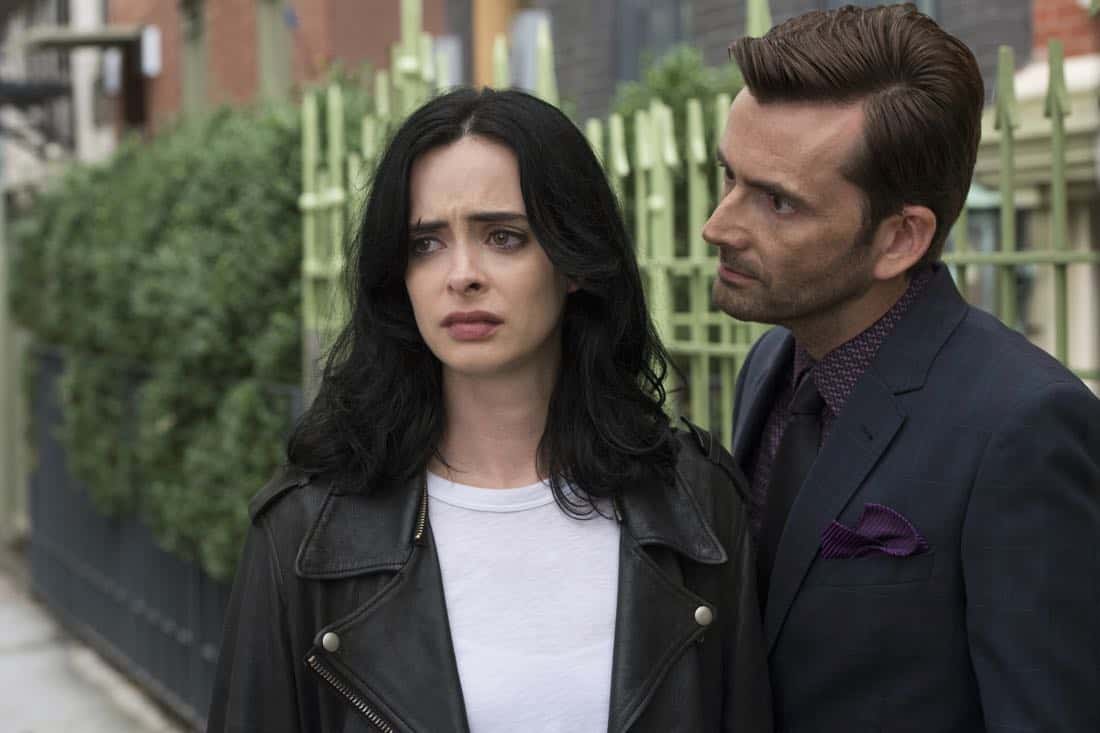 Krysten Ritter and David Tennant Marvel's Jessica Jones Season 2 | Photo Credit : David Giesbrecht/Netflix