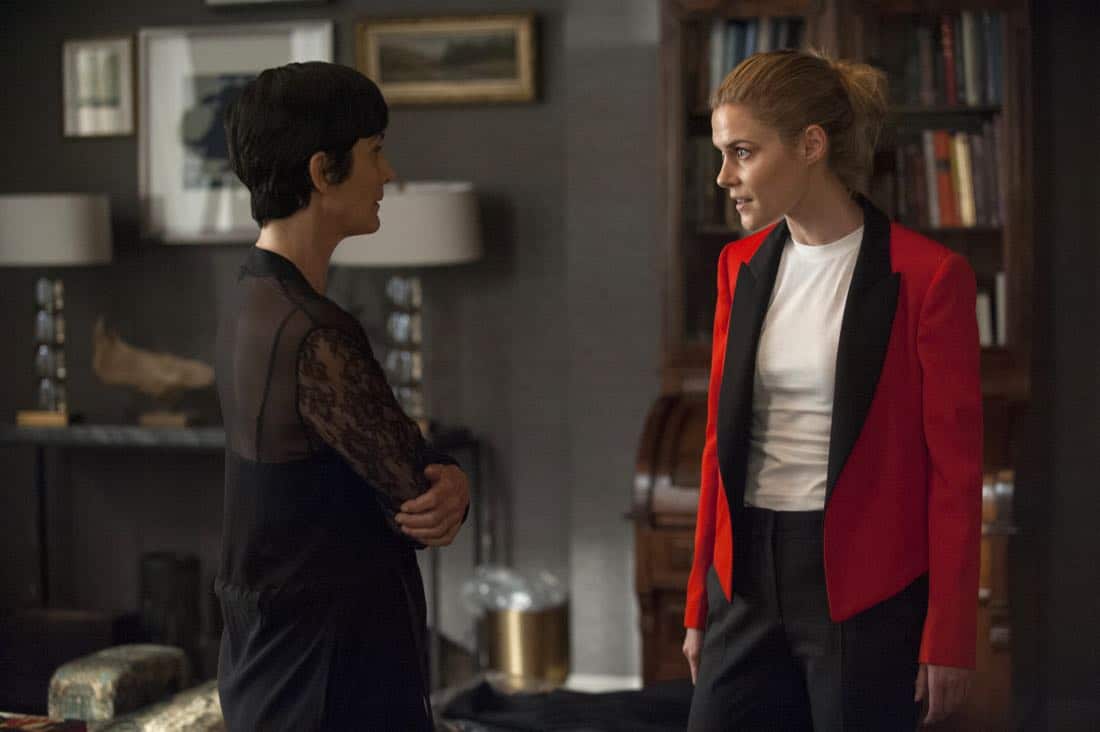 Carrie-Anne Moss, Rachael Taylor Marvel's Jessica Jones Season 2 | Photo Credit : Abbot Genser/Netflix