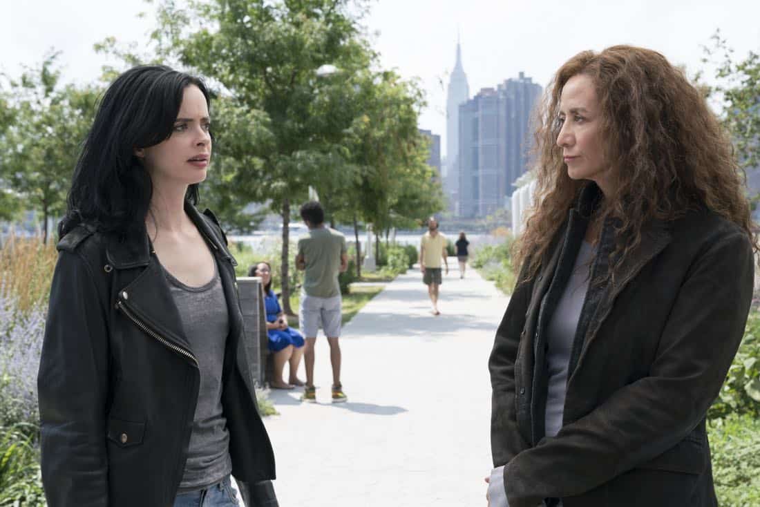 Krysten Ritter and Janet McTeer Marvel's Jessica Jones Season 2 | Photo Credit : David Giesbrecht/Netflix
