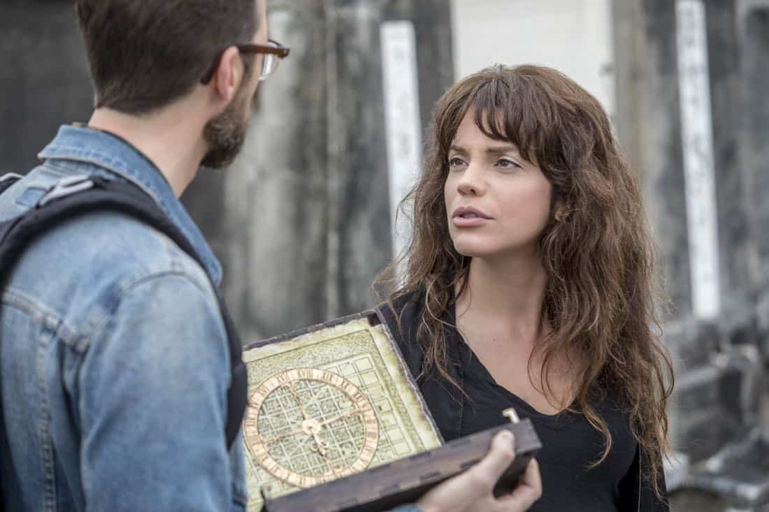 "Treasure Hunt" -- During the annual Contraband Days pirate festival, the NCIS team investigates the murder of a Navy captain who was searching for a valuable 200-year-old marble and gold fleur-de-lis, on NCIS: NEW ORLEANS, Tuesday, March 13 (10:00-11:00 PM, ET/PT) on the CBS Television Network. Pictured L-R: Rob Kerkovich as Forensic Scientist Sebastian Lund and Vanessa Ferlito as FBI Special Agent Tammy Gregorio Photo: Skip Bolen/CBS é2018 CBS Broadcasting, Inc. All Rights Reserved