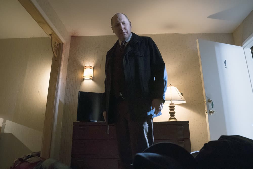 THE BLACKLIST -- "The Capricorn Killer" Episode 516 -- Pictured: James Spader as Raymond "Red" Reddington -- (Photo by: Virginia Sherwood/NBC)