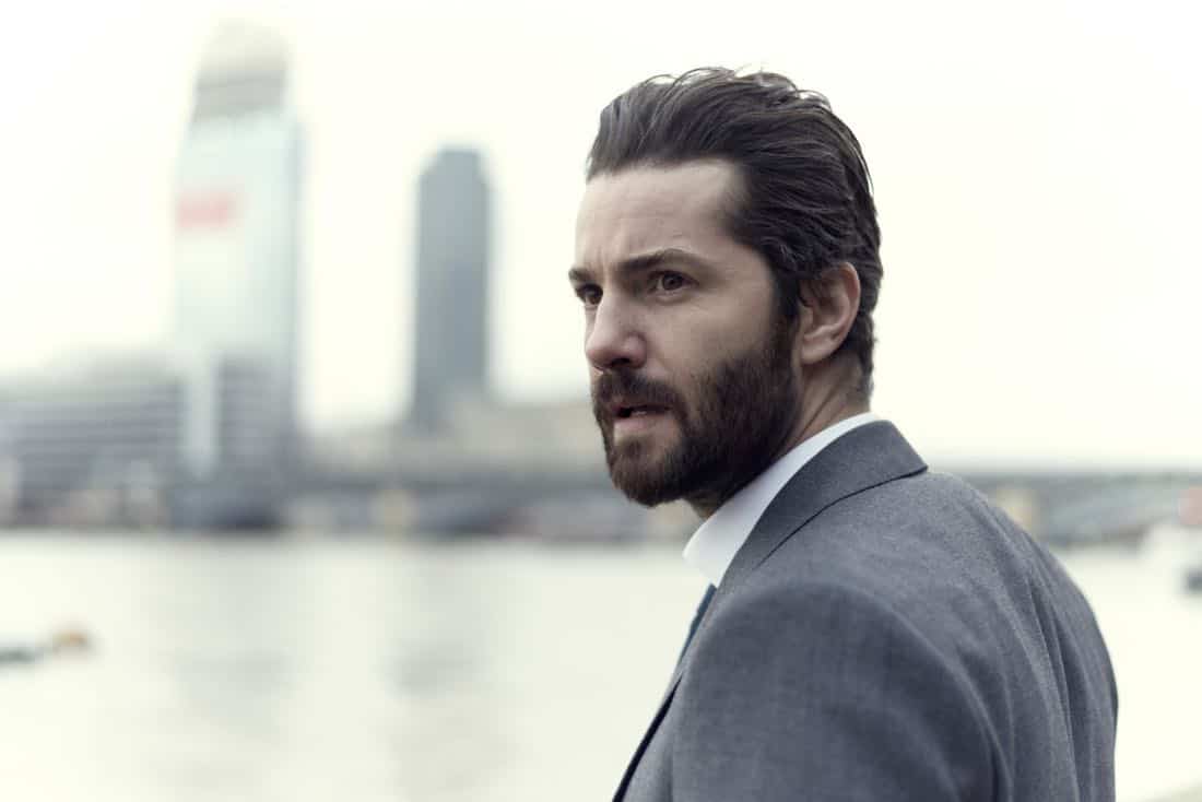 HARD SUN -- "The Sun, The Moon, The Truth" - Episode 101 - Malcontent police detective, DCI Charlie Hicks is deeply suspicious of his new partner DI Elaine Renko. But their first investigation into what seems like a straightforward case of suicide exposes a state secret that will connect them for life. Charlie Hicks (Jim Sturgess) shown. (Photo by: Hal Shinnie/Hulu)