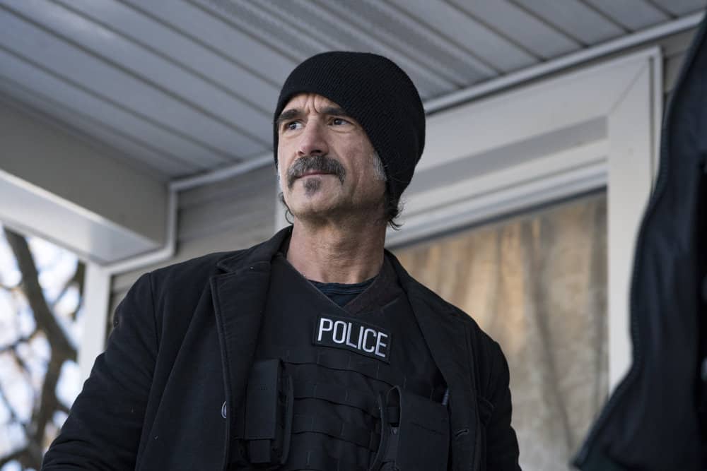CHICAGO P.D. -- "Breaking Point" Episode 517 -- Pictured: Elias Koteas as Alvin Olinsky -- (Photo by: Matt Dinerstein/NBC)