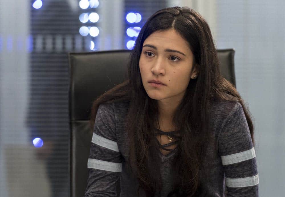 BLINDSPOT -- "Deductions" Episode 315 -- Pictured: Kristina Reyes as Avery -- (Photo by: David Giesbrecht/NBC)