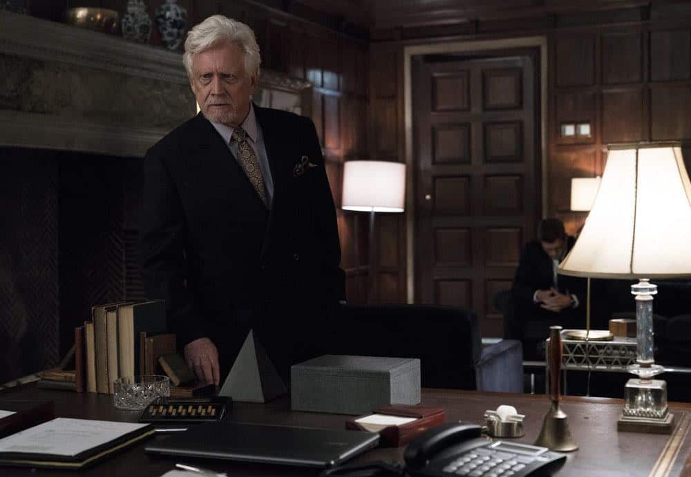 BLINDSPOT -- "Deductions" Episode 315 -- Pictured: Bruce Davison as Jean-Paul Bruyere -- (Photo by: David Giesbrecht/NBC)