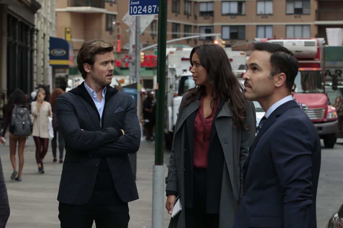 DECEPTION - "Forced Perspective" - As Cameron continues to focus on helping his brother, he and Kay get to work on a case that has unknowing tourists participating in a reality show - yet it's anything but real, it's deadly, on "Deception," airing SUNDAY, MARCH 18 (10:01-11:00 p.m. EDT), on The ABC Television Network. (ABC/Giovanni Rufino) JACK CUTMORE, ILFENESH HADERA, ADRIAN ALVARADO