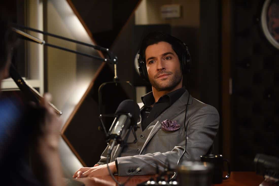LUCIFER: Tom Ellis in the “The Last Heartbreak” episode of LUCIFER airing Monday, March 19 (8:00-9:00 PM ET/PT) on FOX. CR: Ray MickshawFOX
