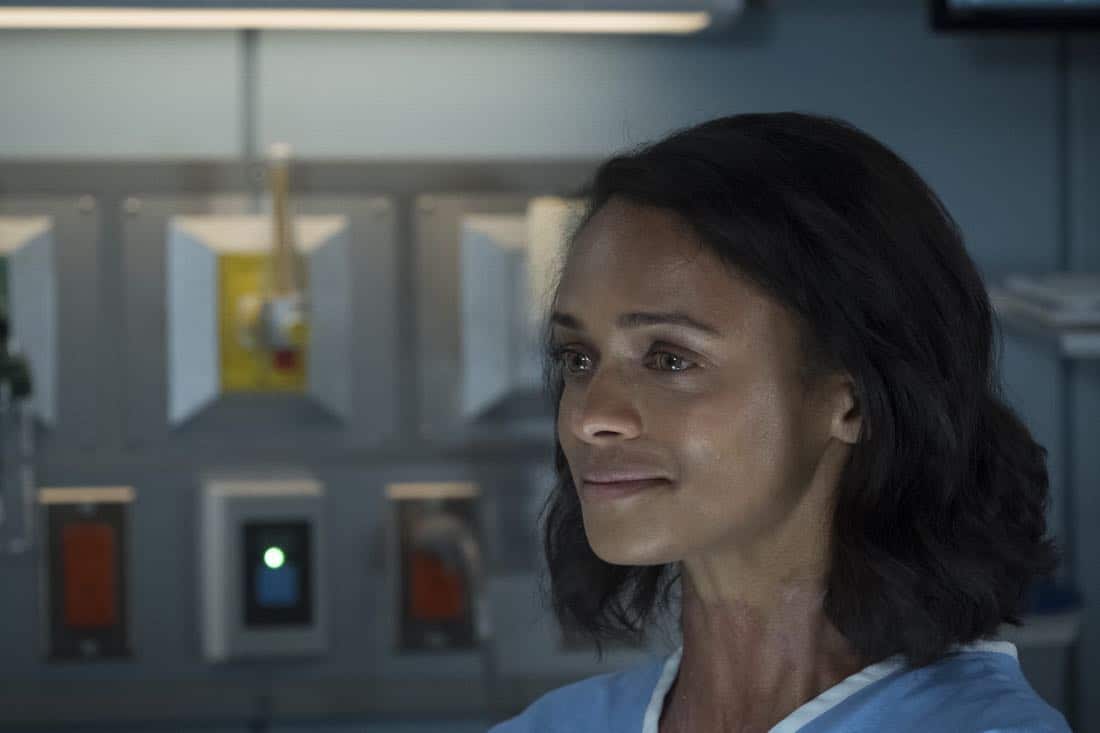 THE GOOD DOCTOR - "Smile" - Dr. Shaun Murphy questions the need for an elective surgery that will allow his young patient to smile for the first time. Meanwhile, Dr. Claire Brown and Dr. Morgan Reznick discover that their patient lied about her identity, on "The Good Doctor," MONDAY, MARCH 19 (10:00-11:00 p.m. EDT), on The ABC Television Network. (ABC/Jeff Weddell) KANDYSE MCCLURE