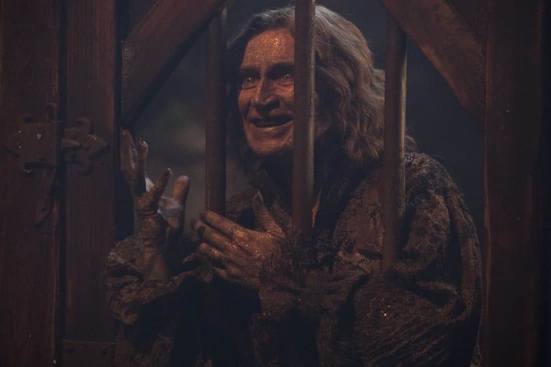 ONCE UPON A TIME - "Knightfall" - Rogers strikes a deal with Eloise despite Tilly's fair warning, while Ivy struggles to find herself after Victoria's death. Meanwhile, in a faraway realm, Hook confronts Captain Ahab over a legendary magical talisman which can free Alice, only to learn that his quest may have unintended consequences, on "Once Upon a Time," FRIDAY, MARCH 16 (8:00-9:01 p.m. EDT), on The ABC Television Network. (ABC/Jack Rowand) ROBERT CARLYLE