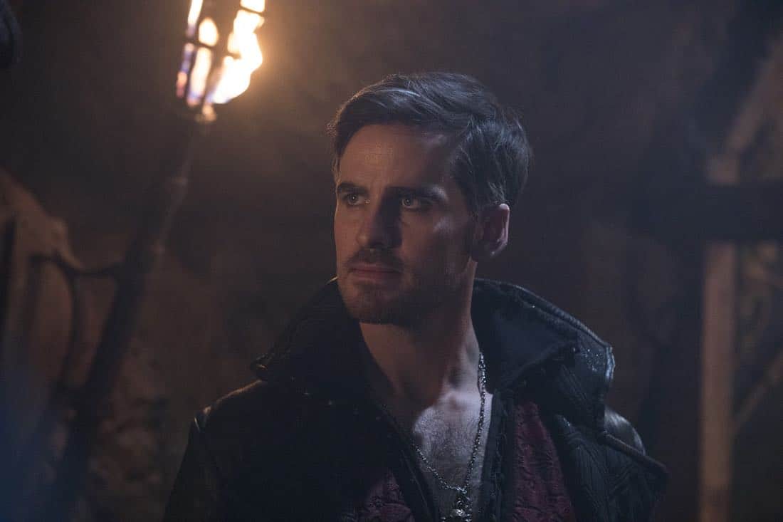 ONCE UPON A TIME - "Knightfall" - Rogers strikes a deal with Eloise despite Tilly's fair warning, while Ivy struggles to find herself after Victoria's death. Meanwhile, in a faraway realm, Hook confronts Captain Ahab over a legendary magical talisman which can free Alice, only to learn that his quest may have unintended consequences, on "Once Upon a Time," FRIDAY, MARCH 16 (8:00-9:01 p.m. EDT), on The ABC Television Network. (ABC/Jack Rowand) COLIN O’DONOGHUE